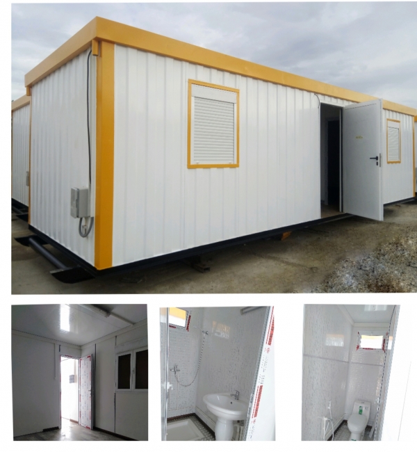 02 CHAMBRES + SANITAIRE (09x03)m EN BARDAGE