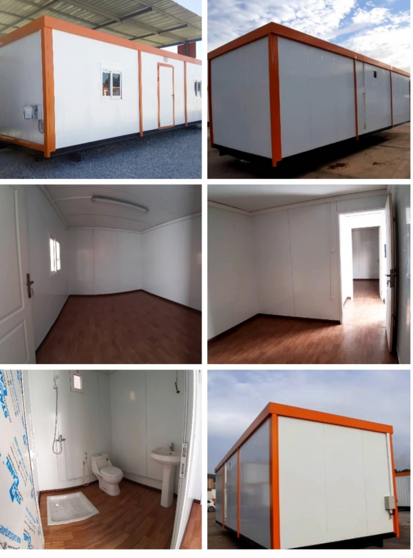 02 CHAMBRES + SANITAIRE (09x03)m EN PANNEAUX SANDWICH