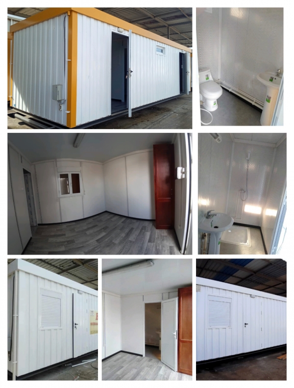 02 CHAMBRES + 02 SANITAIRES (09X03)m EN BARDAGE